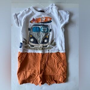 VW onesie outfit